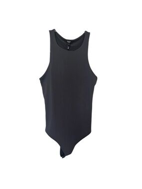 Express Body Contour Gray Bodysuit - Size XS